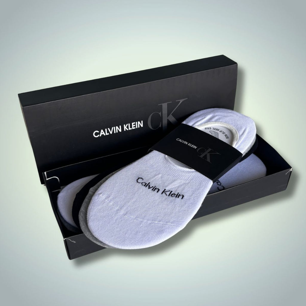 Calvin Klein Sada 6 pánskych neviditeľných ponožiek , 40-45. Čierna, sivá, biela. Prémiová kvalita