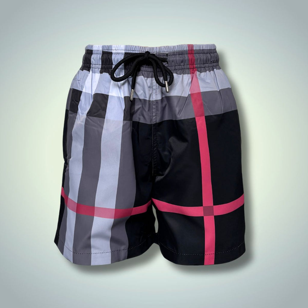 Pánske plavecké šortky Burberry. Šedé. Prémiová kvalita