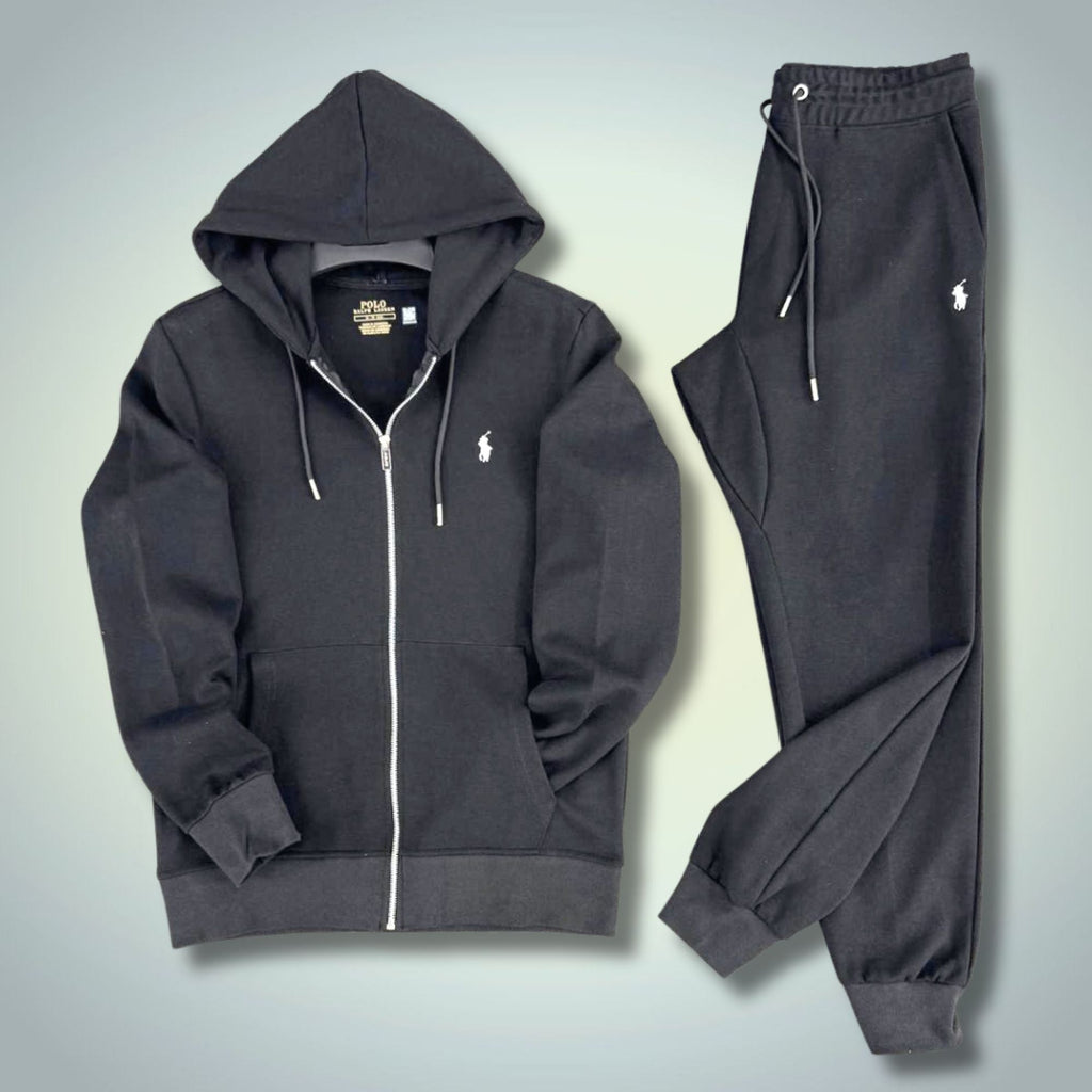 Pánska tepláková súprava Ralph Lauren, grafitová, prémiová kvalita