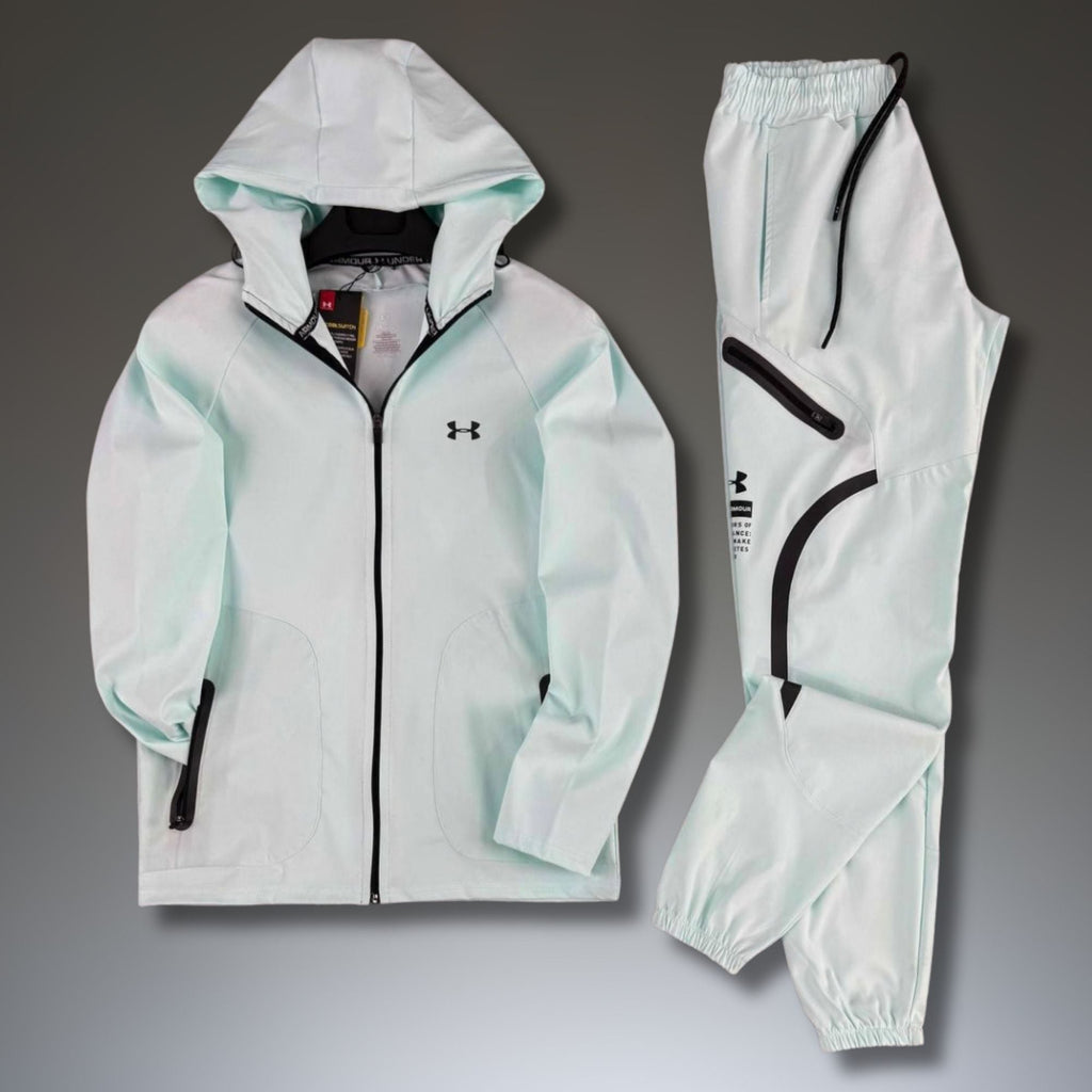 Under Armour pánska nepremokavá športová súprava, svetlomodrá. Premium