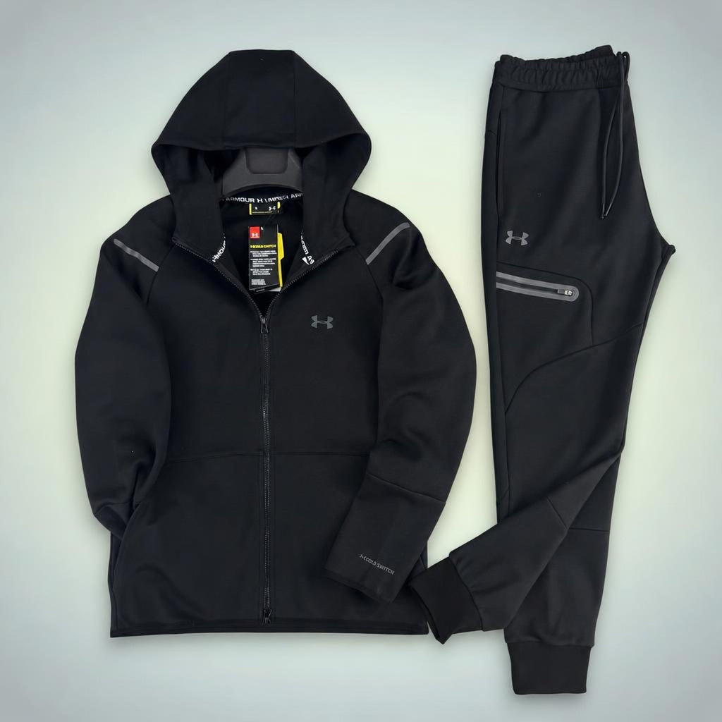 Under Armour pánska športová súprava s reflexnými prvkami, čierna. Prémiová kvalita