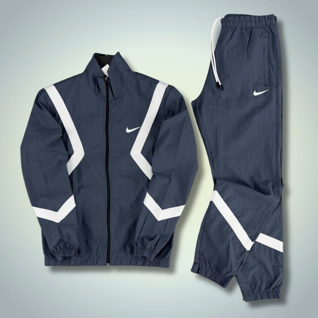 Pánská tkaná tepláková súprava Nike, modrá. Prémiová kvalita