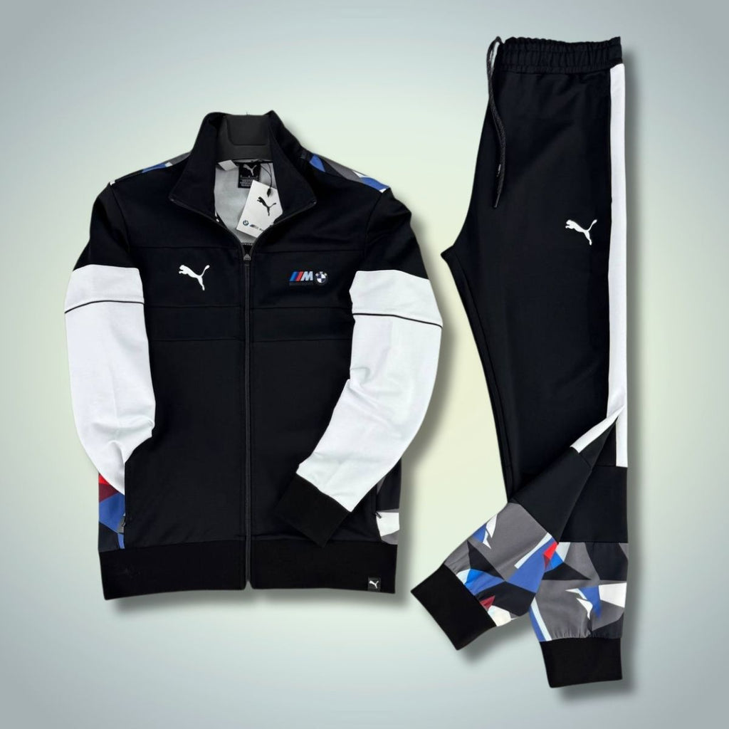 Puma x BMW pánska tepláková súprava, čierna. Prémiová kvalita
