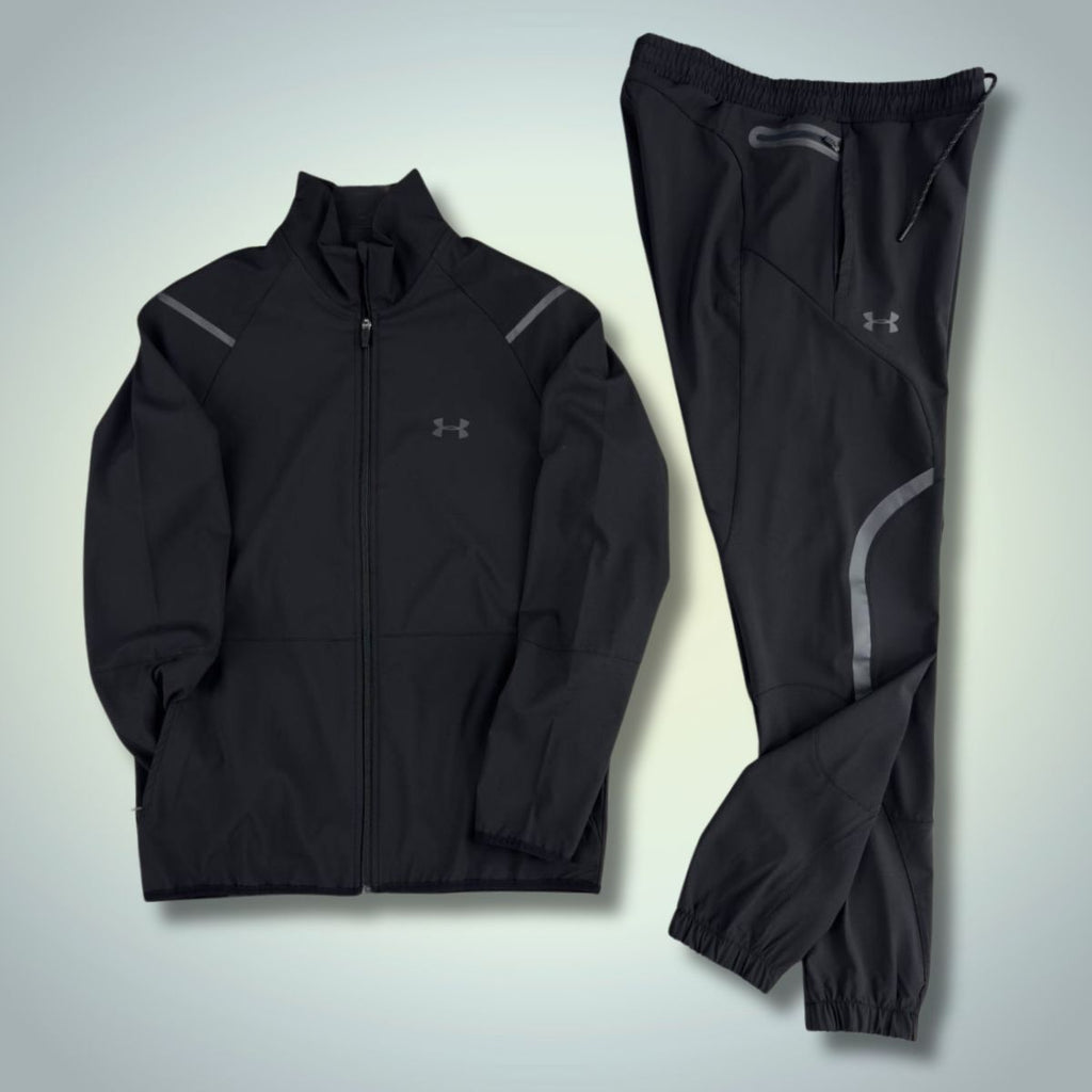 Pánská tepláková súprava Under Armour, reflexná, čierna. Prémiová kvalita