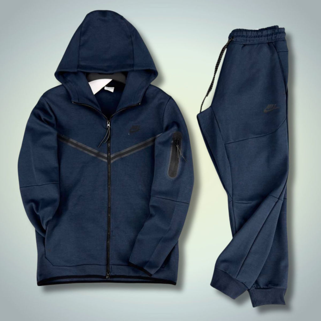 Pánska tepláková súprava Nike Tech Fleece, tmavomodrá. Prémiová kvalita