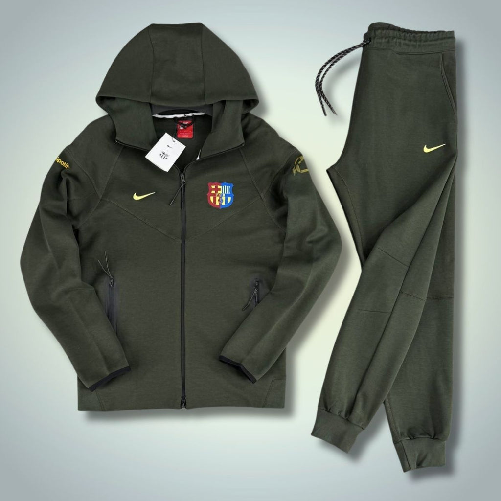 Nike Barcelona Tech Fleece pánska tepláková súprava, grafitová. Prémiová kvalita