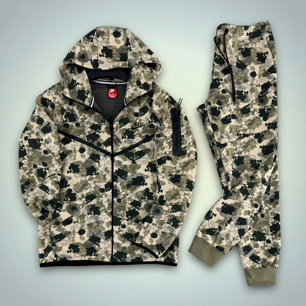 Nike Tech Fleece pánska tepláková súprava, Kamufláž. Prémiová kvalita