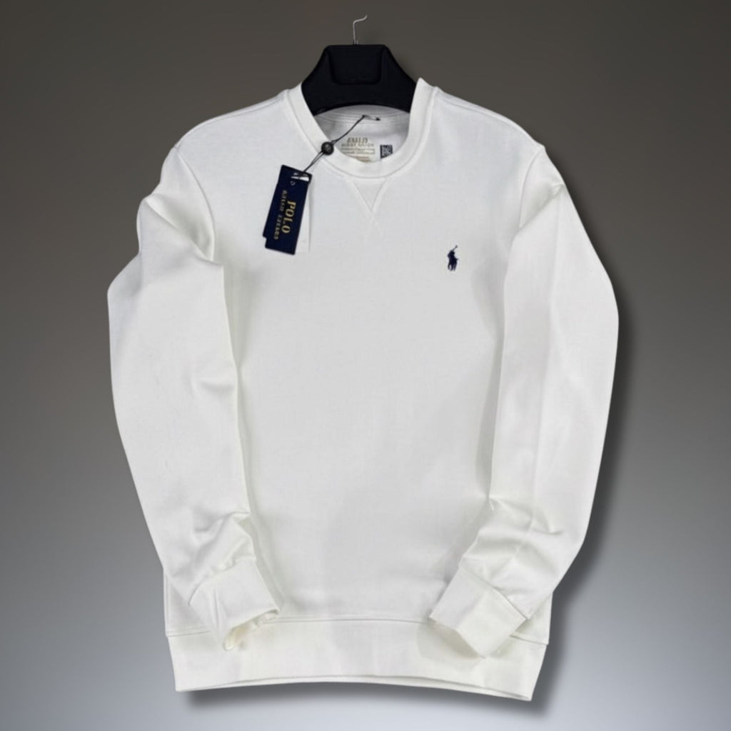 Pánska mikina Ralph Lauren, biela. Prémiová kvalita