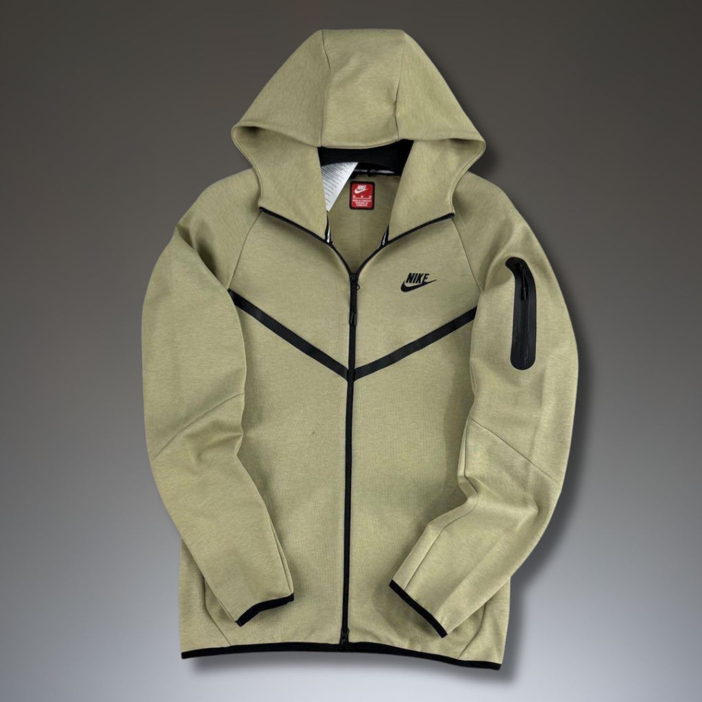 Nike Tech Fleece pánska mikina, svetlozelená. Model 2024. Premium kvalita