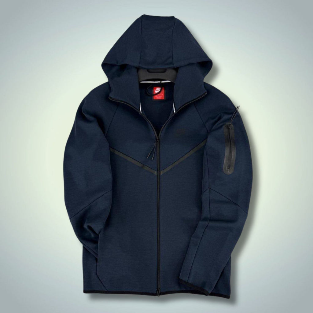 Nike Tech Fleece pánska mikina, tmavomodrá. Model 2024. Premium kvalita
