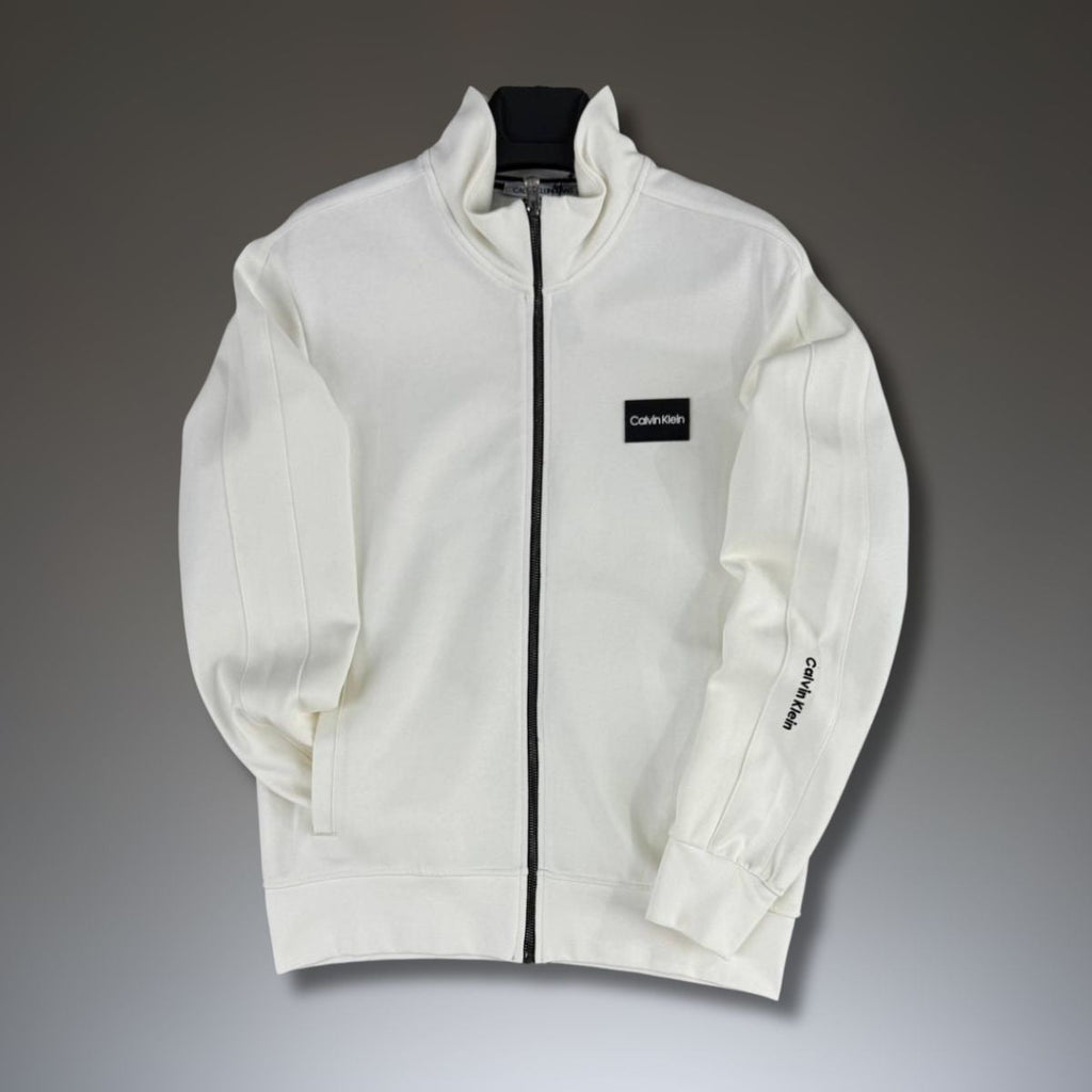 Pánska mikina CK, biela. Prémiová kvalita