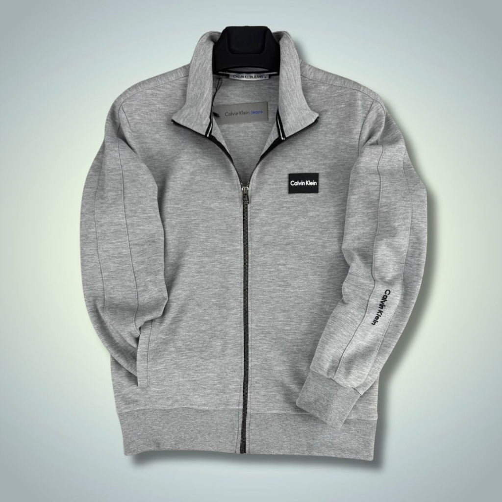 Pánska mikina CK, klasická sivá. Prémiová kvalita