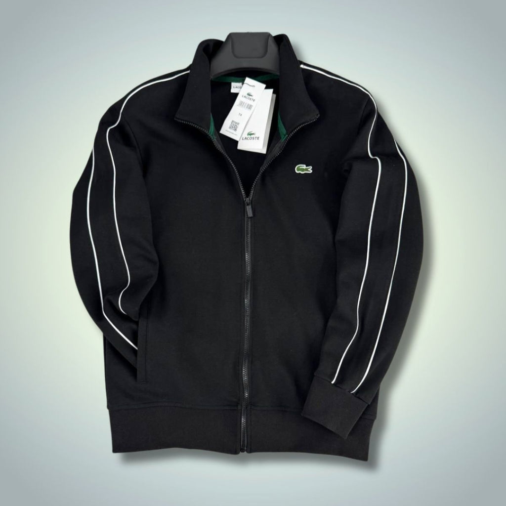 Pánska mikina Lacoste, čierna. Prémiová kvalita