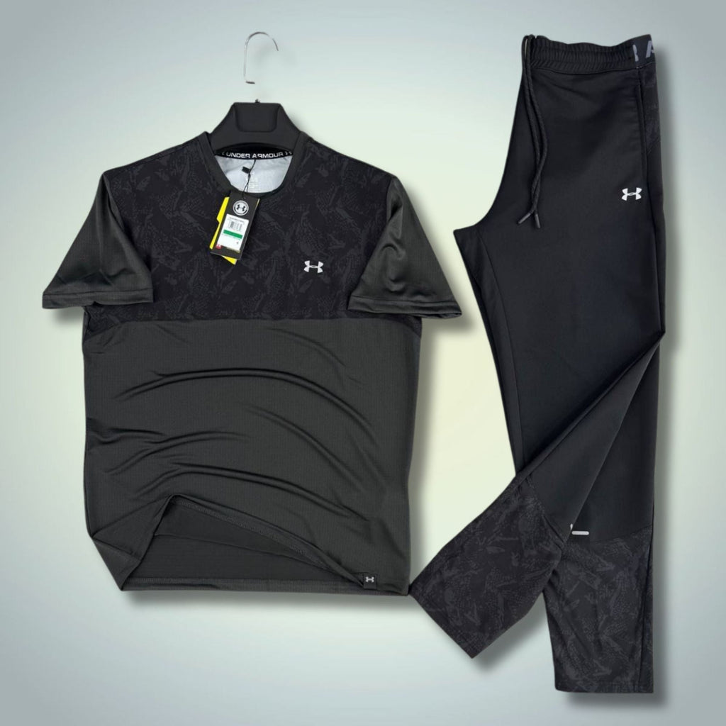 Under Armour pánska nepremokavá tepláková súprava, čierna-grafit. Prémiová kvalita
