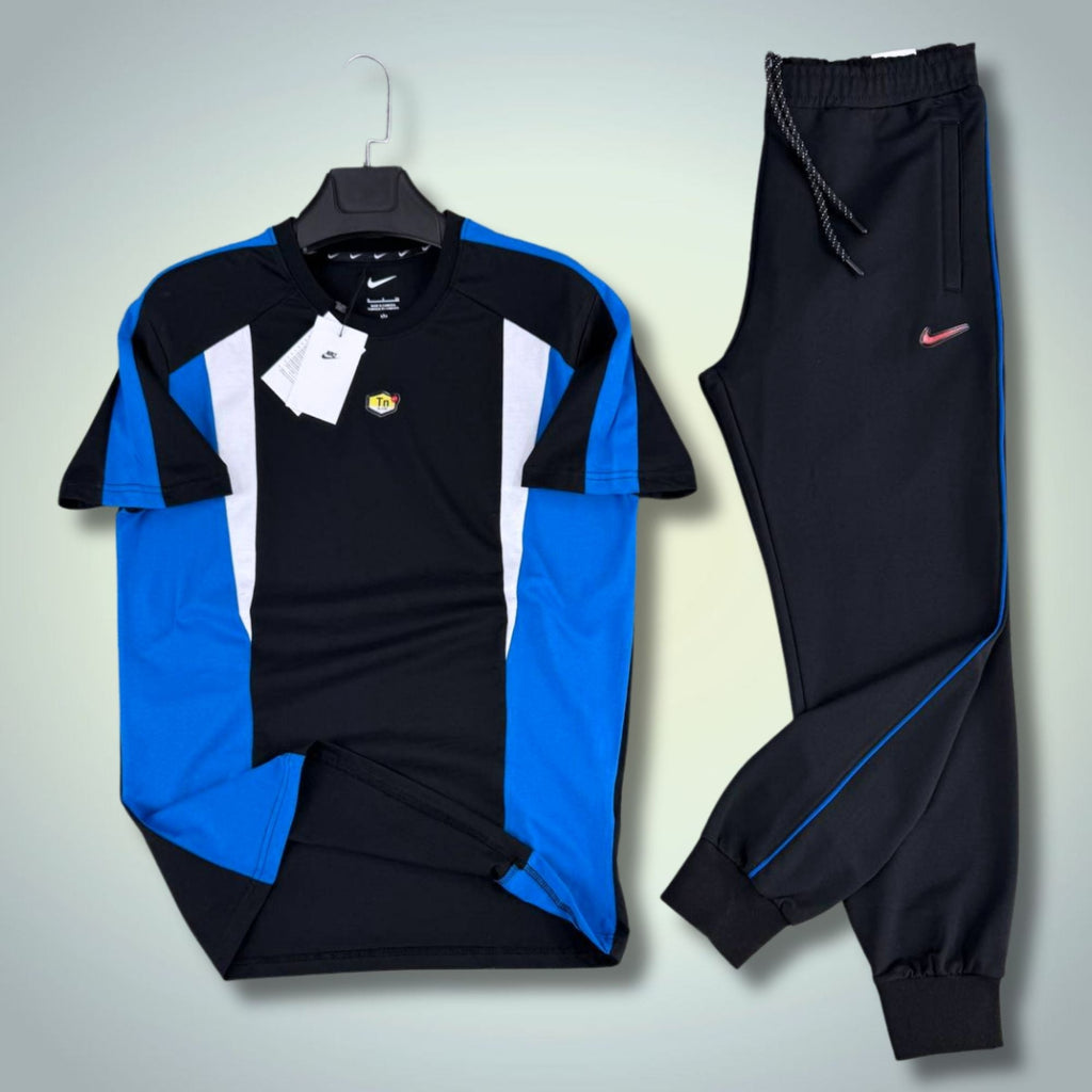 Nike TN pánsky letný športový set, tmavomodrý. Premium kvalita