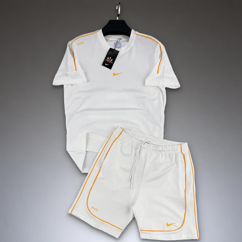 Nike Nocta pánska krátka športová súprava, biela. Premium kvalita