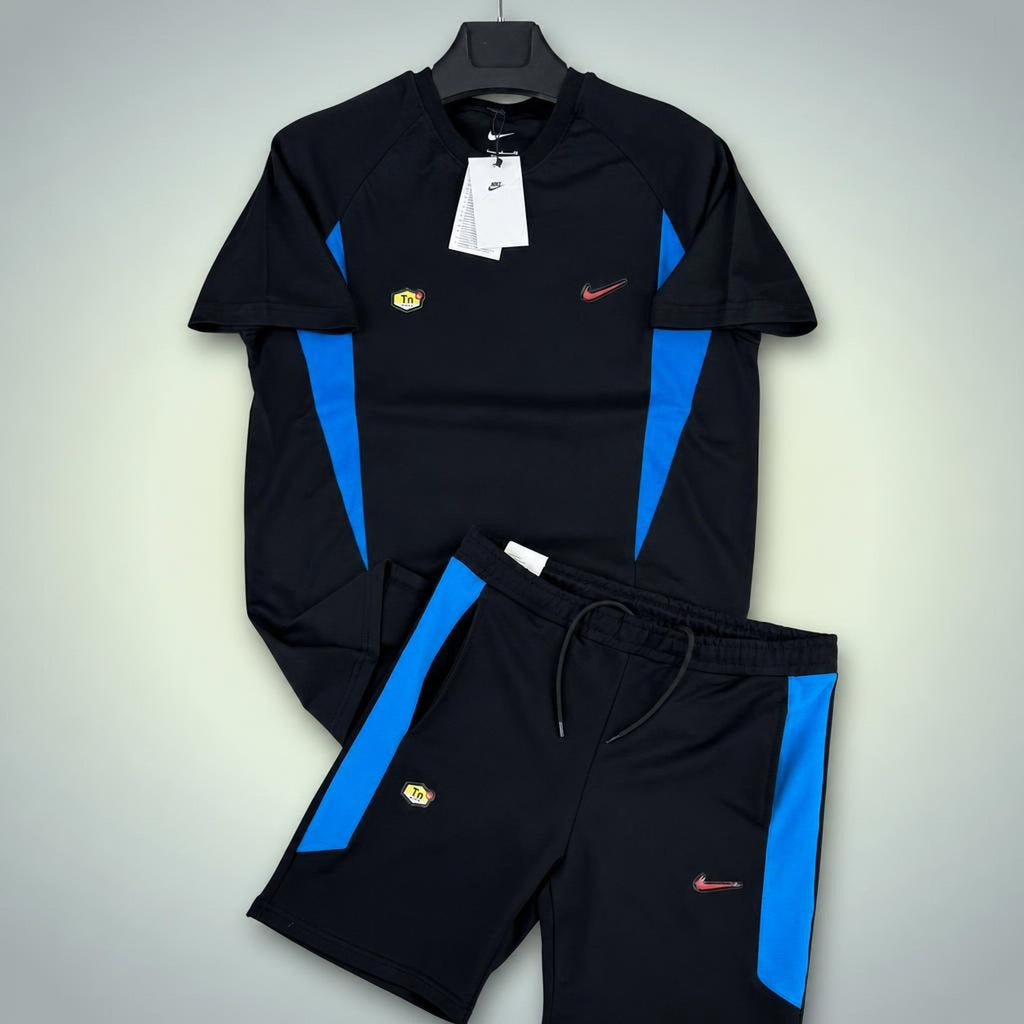 Nike TN pánska krátka športová súprava, čierna. Premium kvalita
