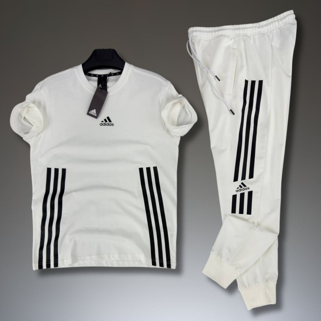 Adidas pánsky letný set. Biela. Prémiová kvalita