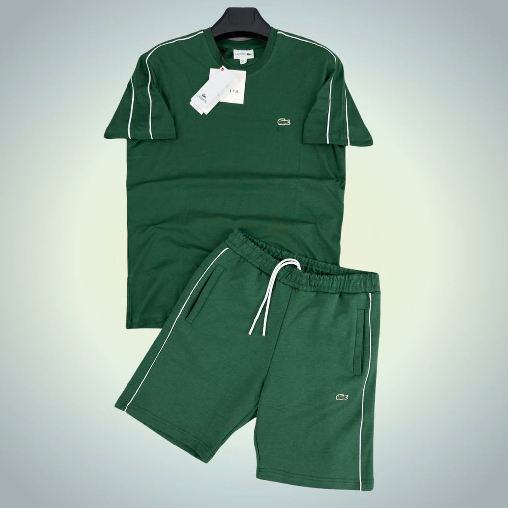 Lacoste pánsky set so šortkami, zelená. Prémiová kvalita