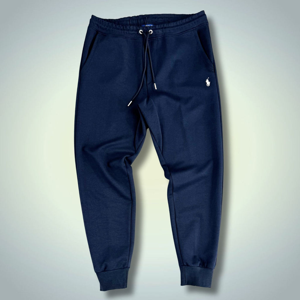 Ralph Lauren Joggers. Tmavomodré, Biely logo