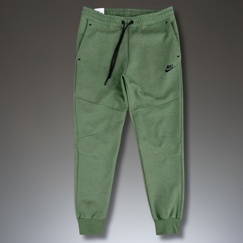Nike Tech Fleece pánske športové nohavice, olivovo zelené. Premium kvalita