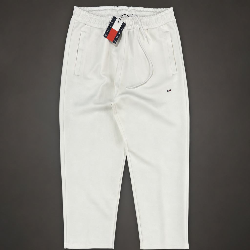 Tommy Hilfiger Classic pánske teplákové nohavice, biela. Prémiová kvalita