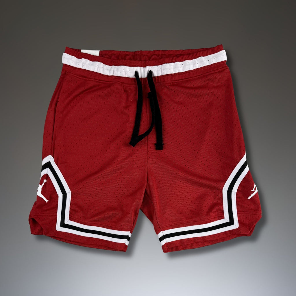 Air Jordan pánske športové krátke nohavice dri-fit mesh, červené. Premium kvalita