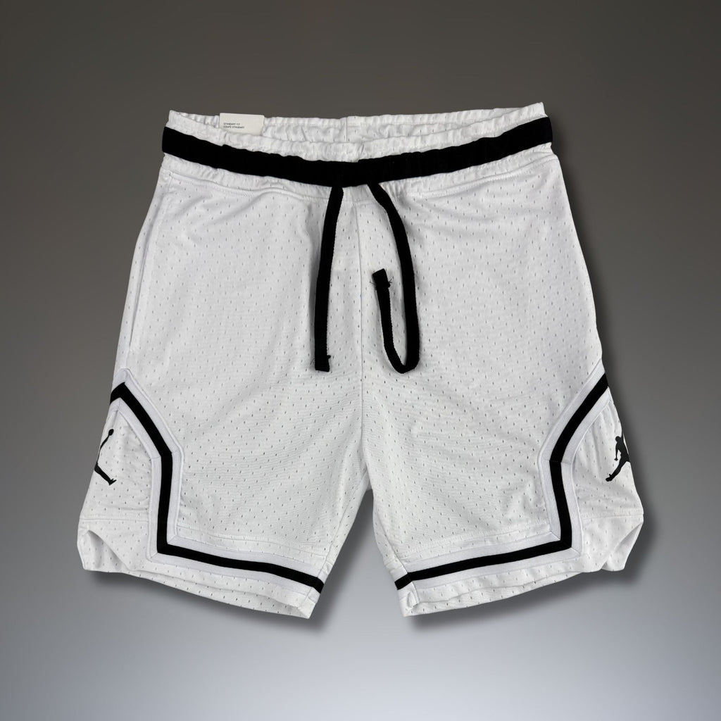 Air Jordan pánske športové krátke nohavice dri-fit mesh, biele. Premium kvalita