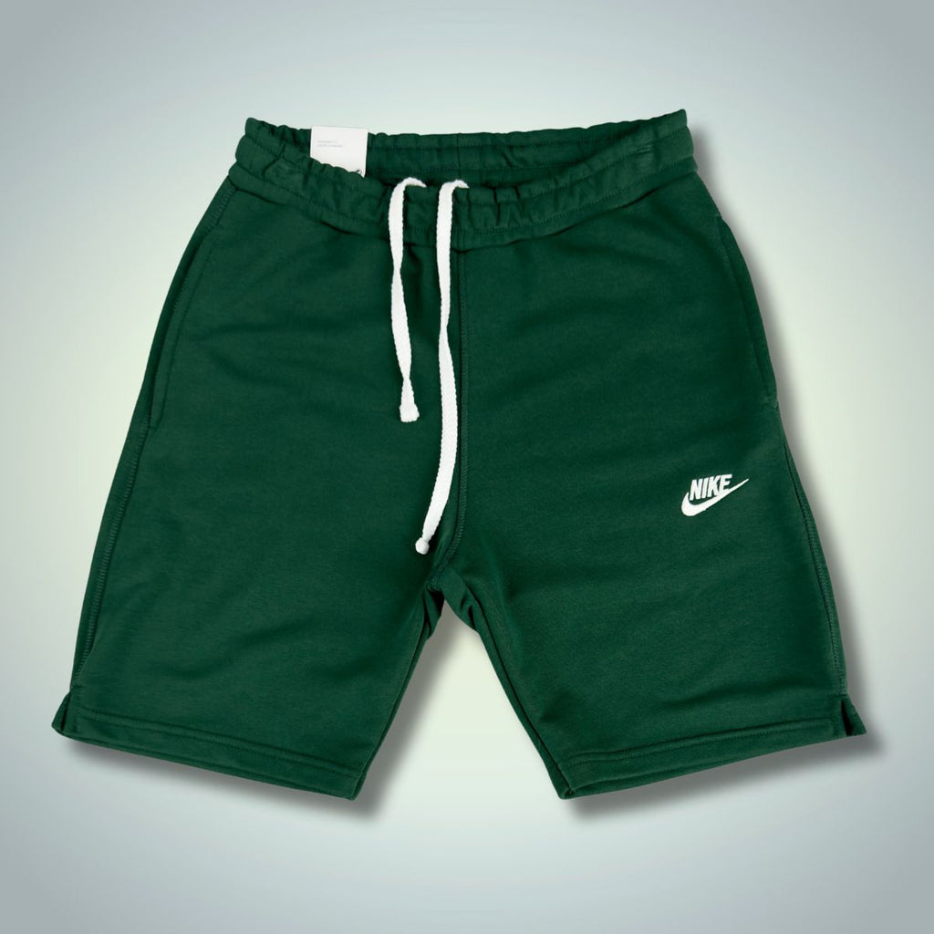 Pánske klasické šortky Nike, tmavo zelené. Prémiová kvalita