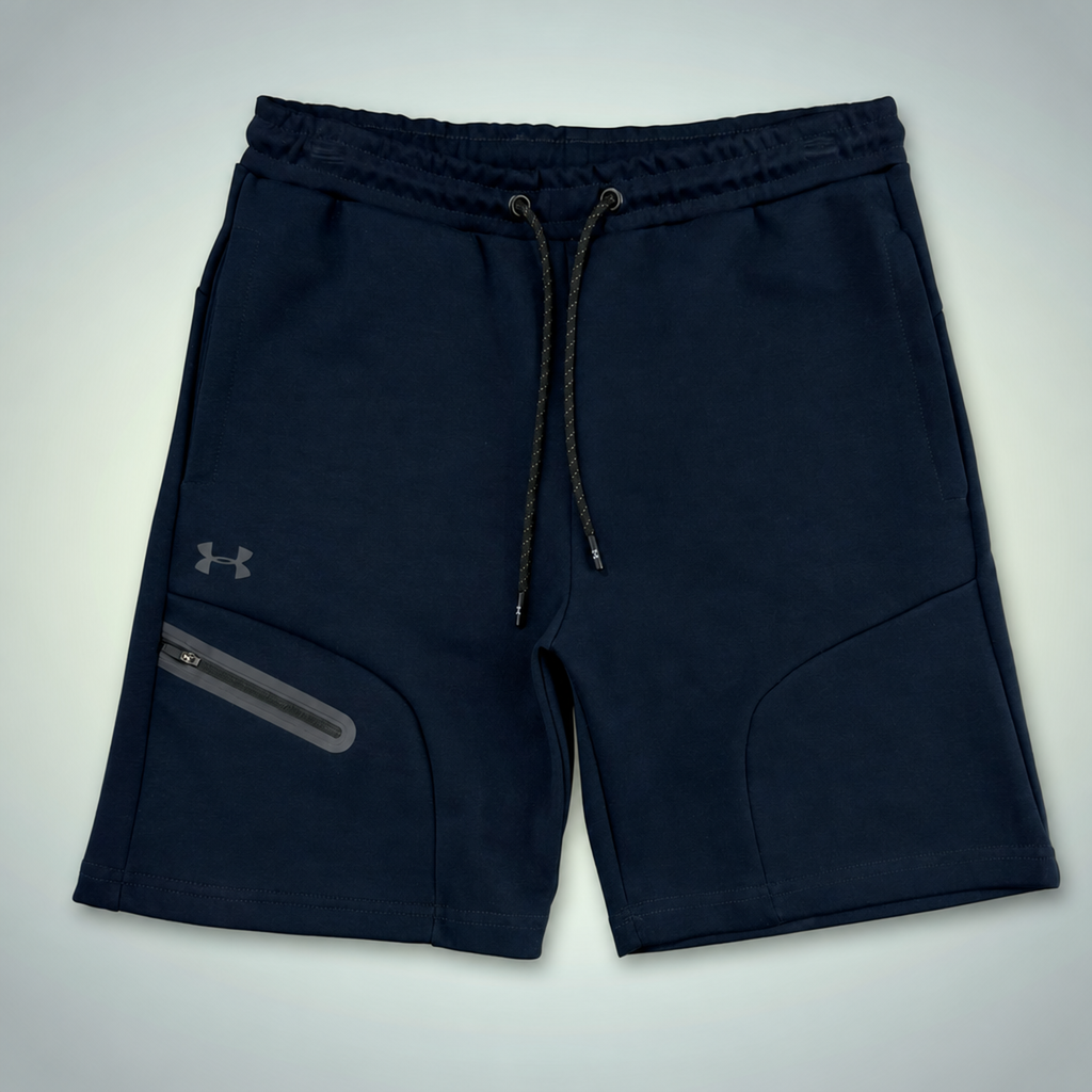Under Armour Fleece pánske športové krátke nohavice, tmavomodrá. Premium kvalita