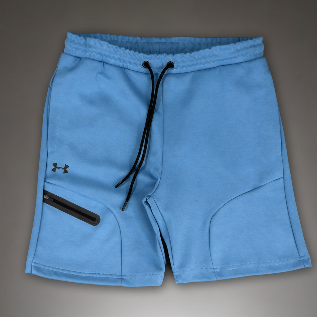 Under Armour Fleece pánske športové krátke nohavice, modrá. Premium kvalita