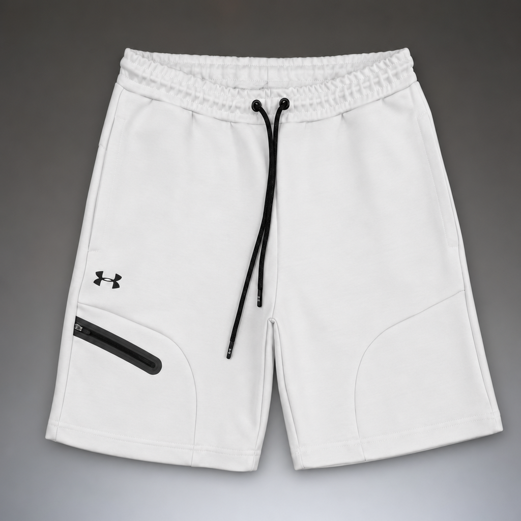 Under Armour Fleece pánske športové krátke nohavice, svetlosivá. Premium kvalita