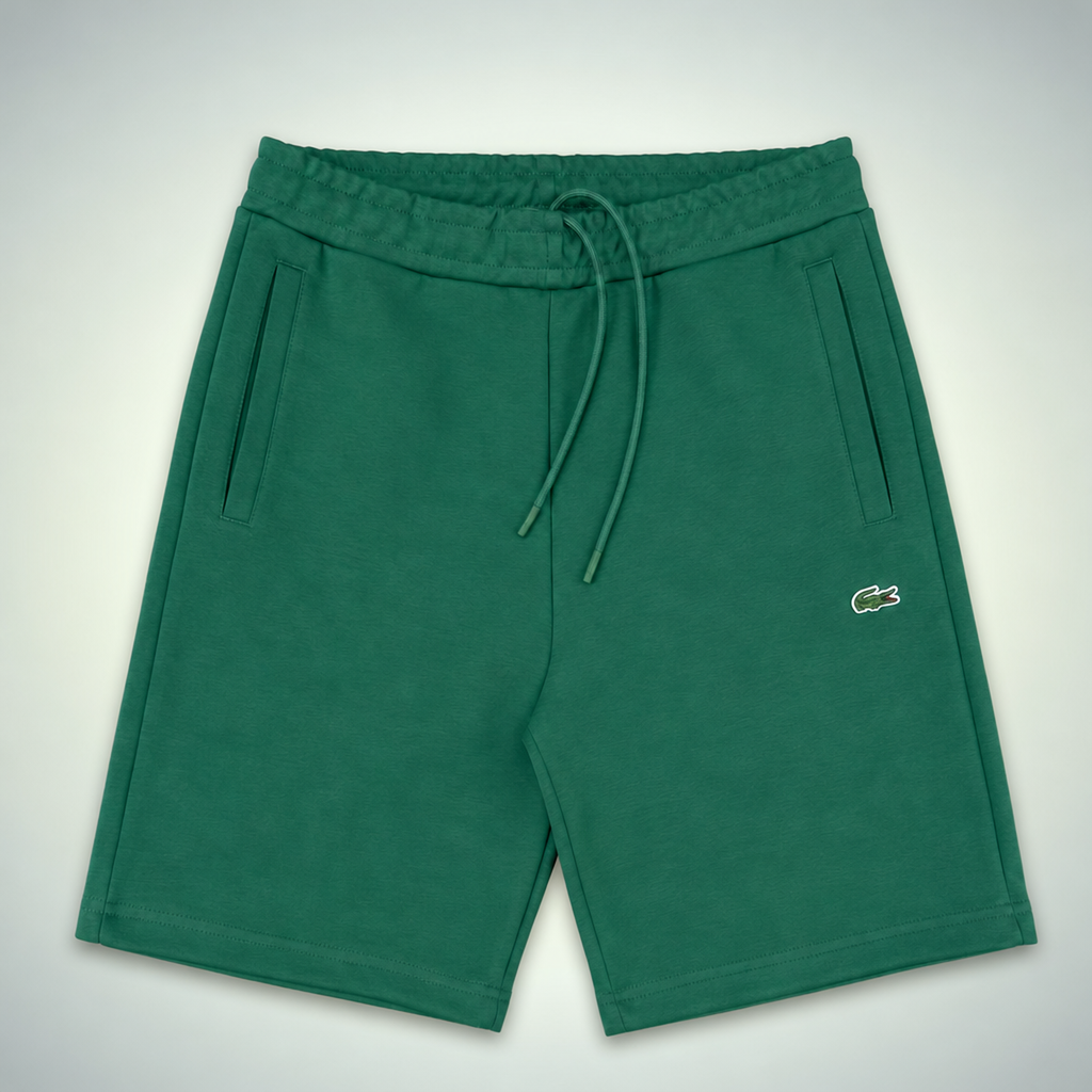 Lacoste Fleece pánske športové krátke nohavice, zelená. Premium kvalita
