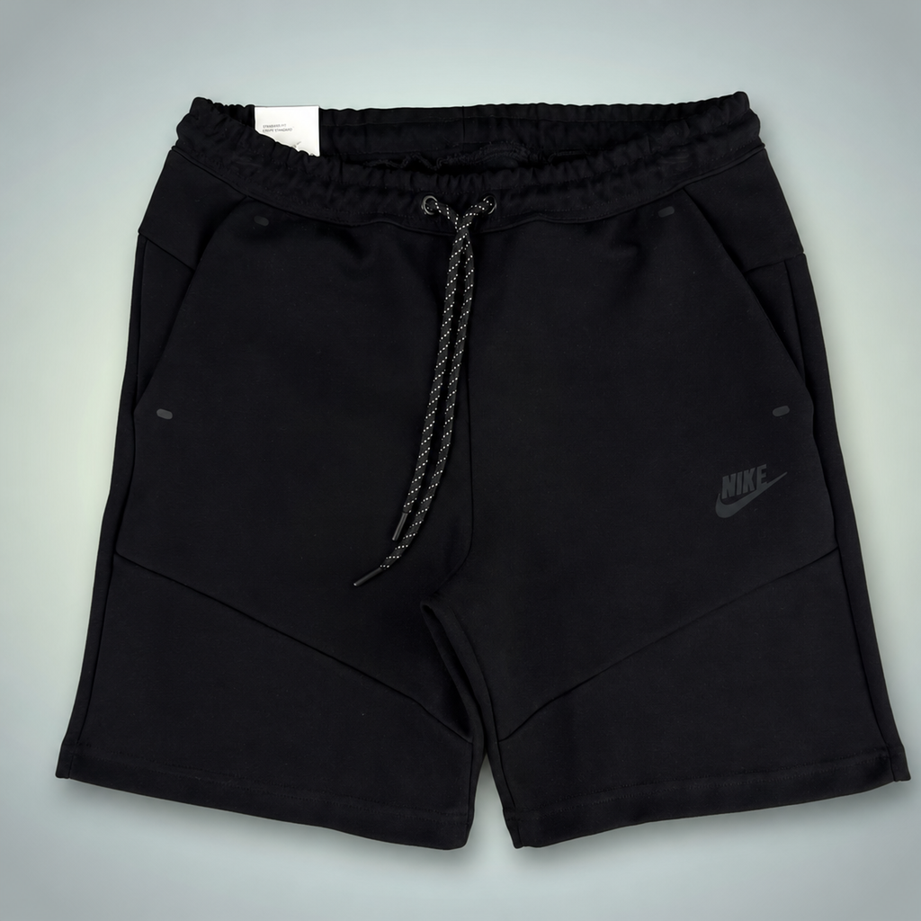 Nike Tech Fleece pánske športové krátke nohavice, čierna. Premium kvalita