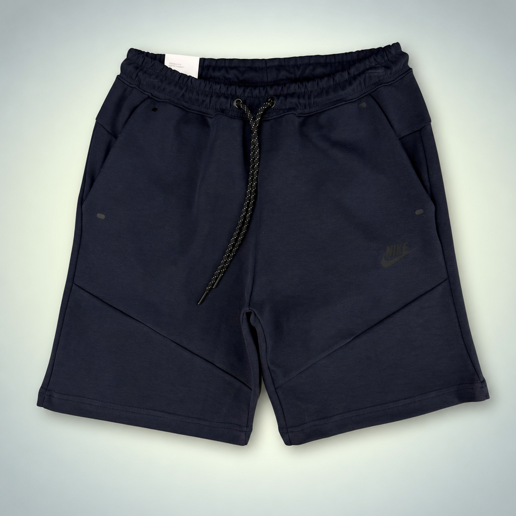 Nike Tech Fleece pánske športové krátke nohavice, tmavomodrá. Premium kvalita