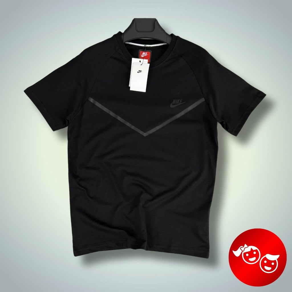 Detské tričko Nike Tech Fleece, čierne. Model 2024. Prémiová kvalita
