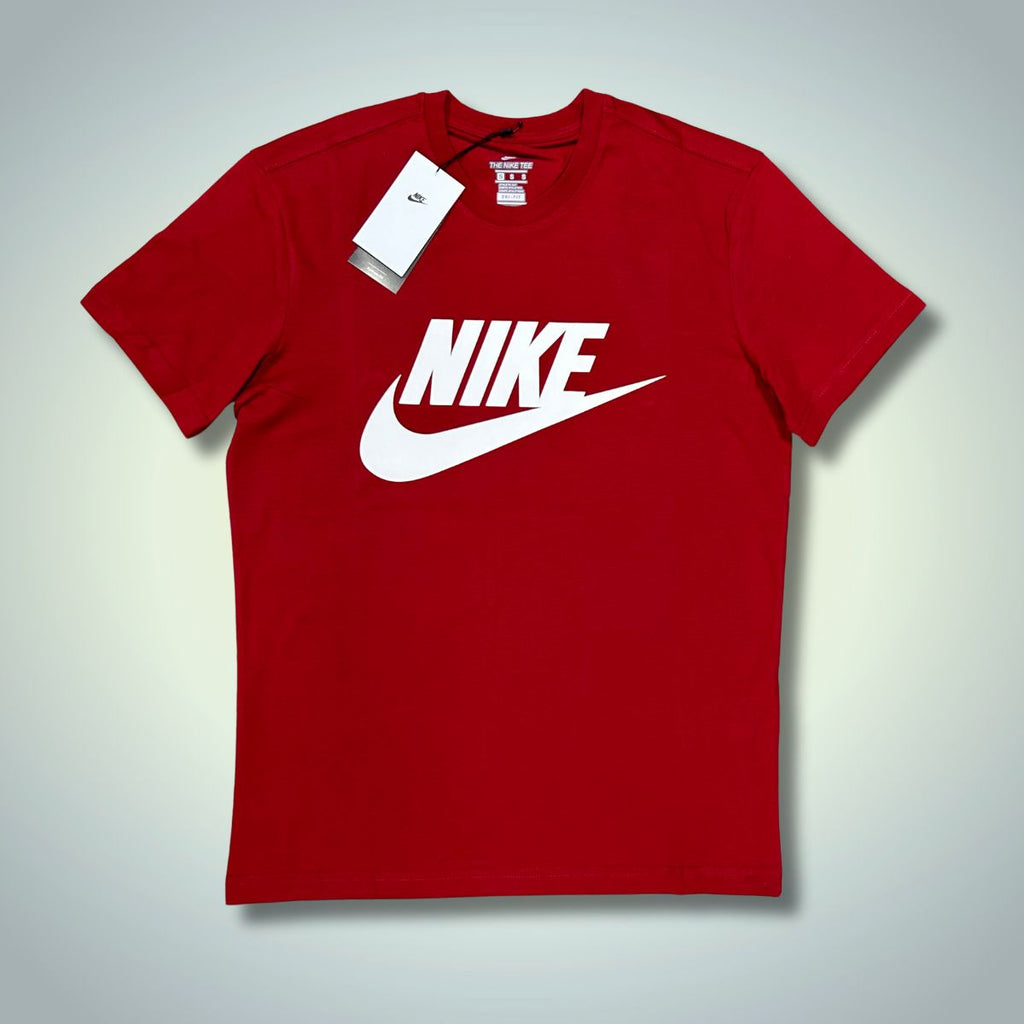 Pánske tričko Nike, červené, biele logo. Prémiová kvalita