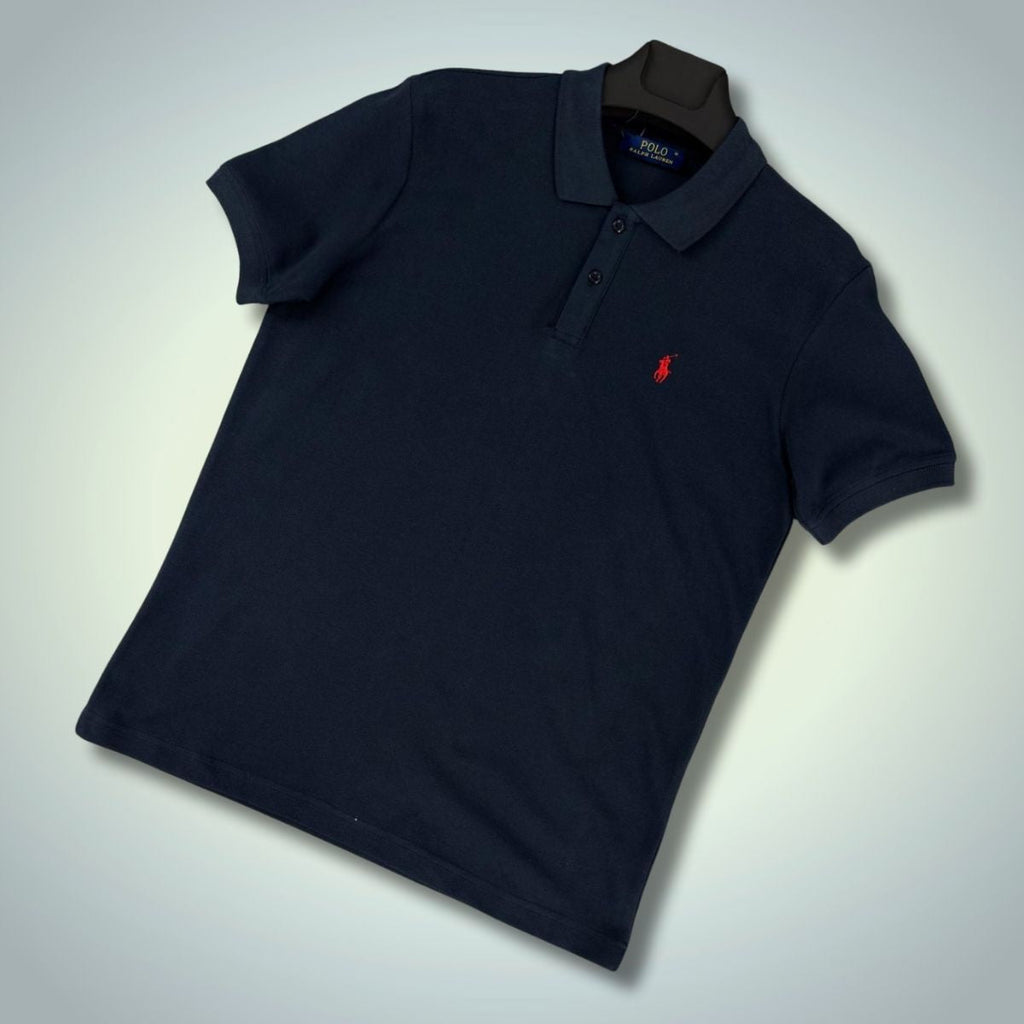 Pánske polo tričko Ralph Lauren, tmavomodré. Prémiová kvalita