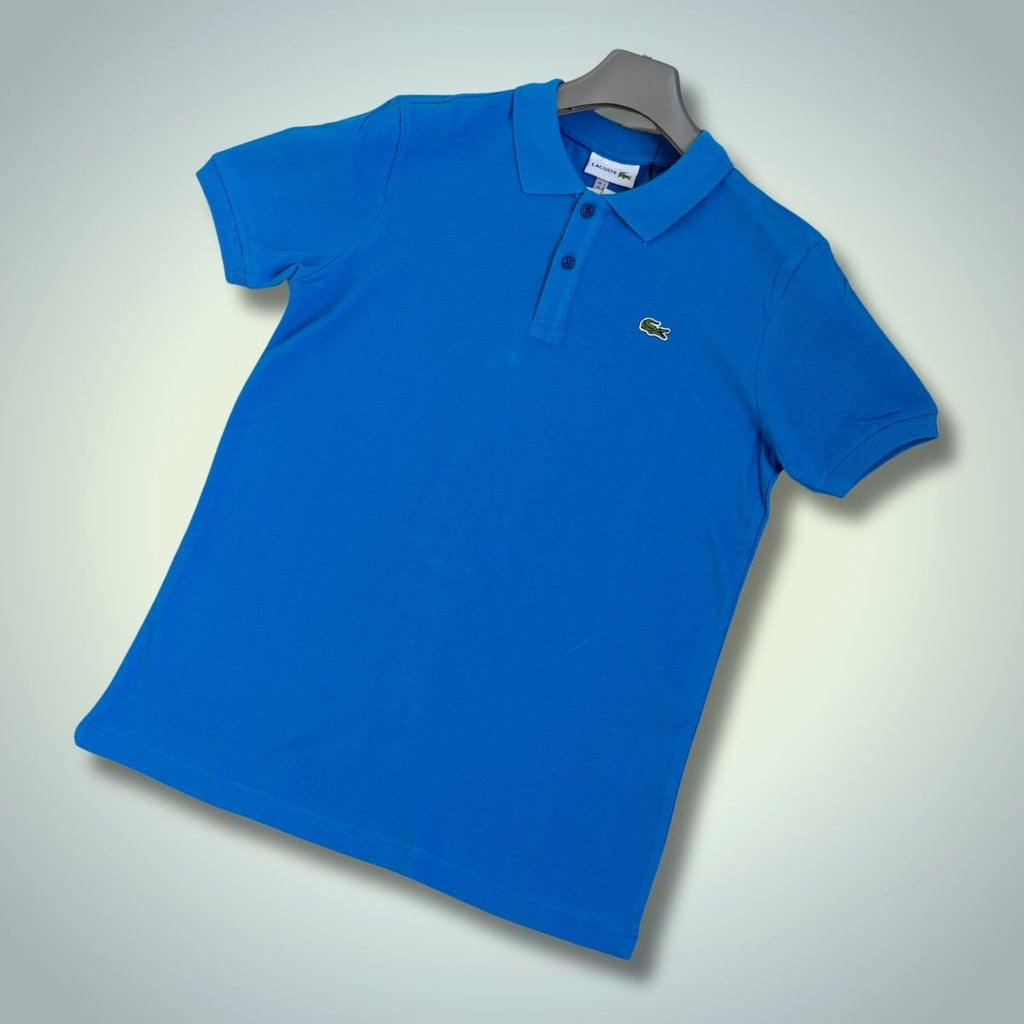 Pánske polo tričko Lacoste, modré. Prémiová kvalita