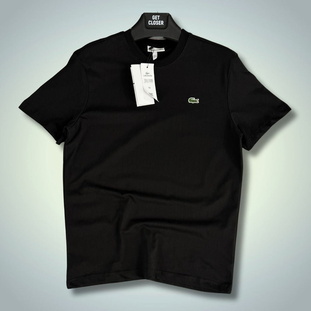 Lacoste pánske tričko, čierne. Prémiová kvalita