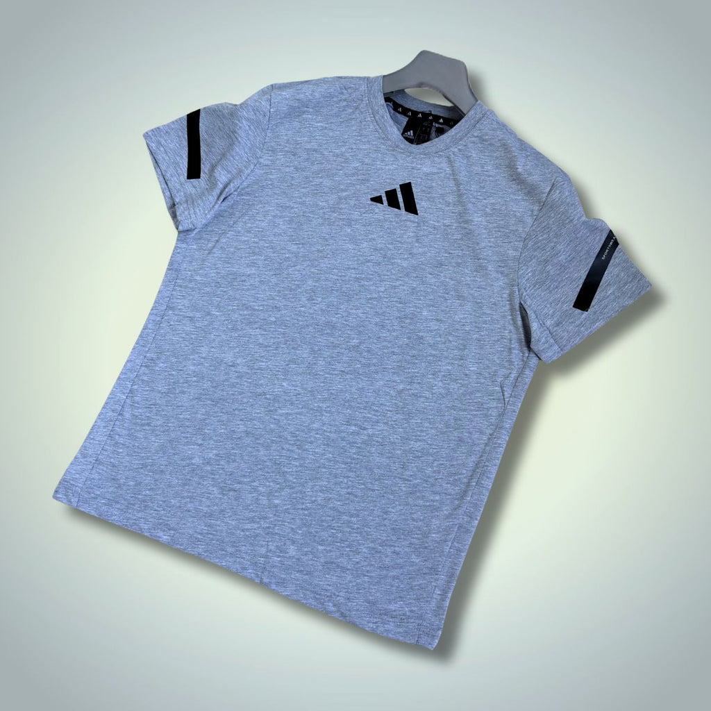 Pánske tričko Adidas, klasická sivá, Model 2025. Prémiová kvalita