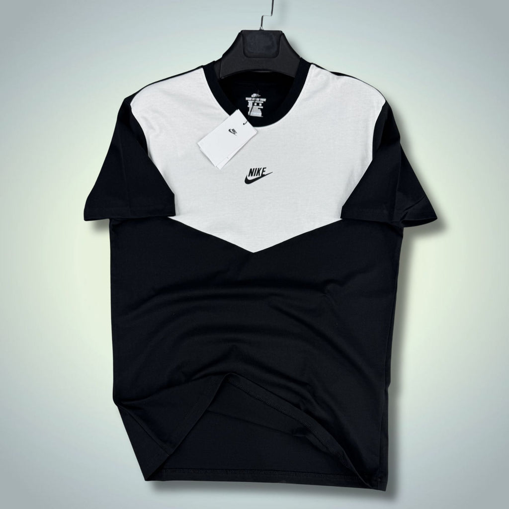 Pánske bielo-čierne tričko Nike Tech Fleece. Model 2026. Prémiová kvalita