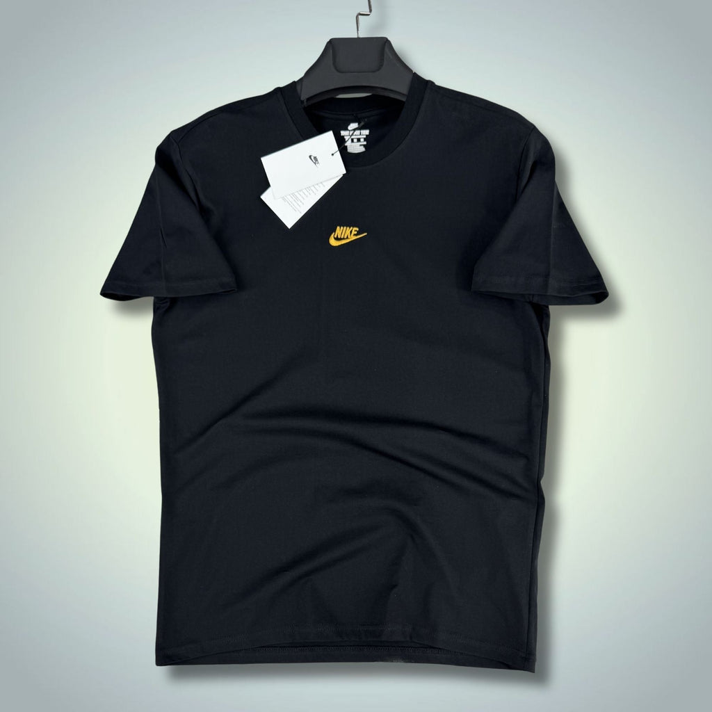 Pánske čierne klasické tričko Nike. Prémiová kvalita