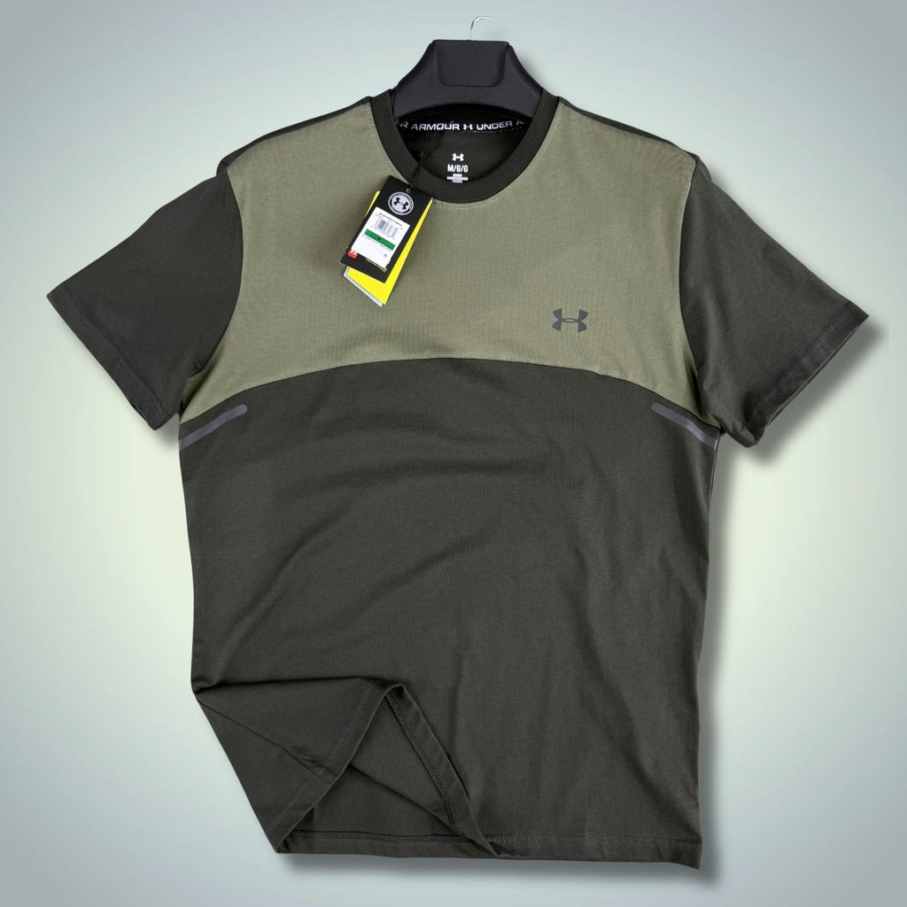 Pánske olivovo zelené tričko Under Armour. Premium kvalita