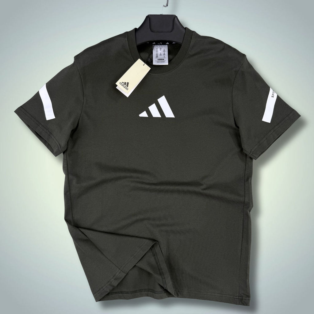 Pánske grafitové tričko Adidas Z.N.E.. Premium kvalita