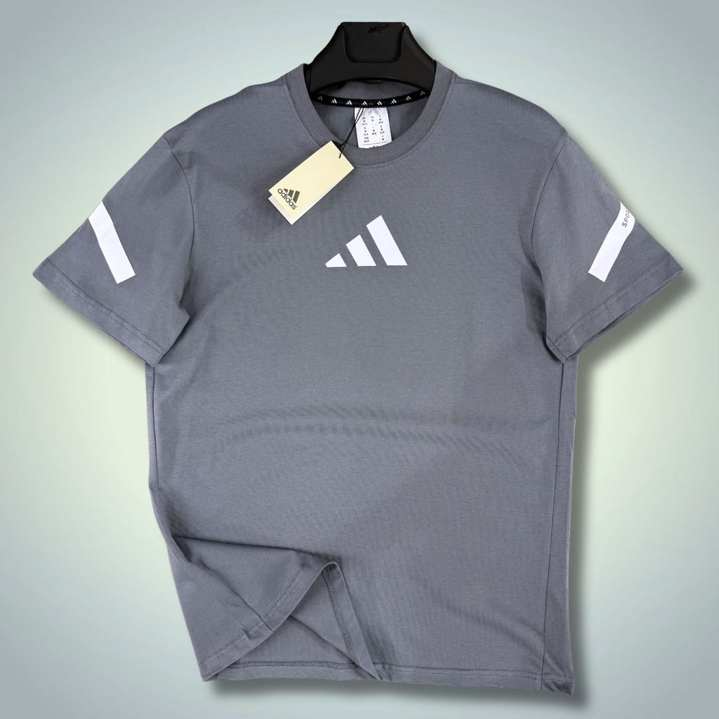 Pánske sivé tričko Adidas Z.N.E.. Premium kvalita