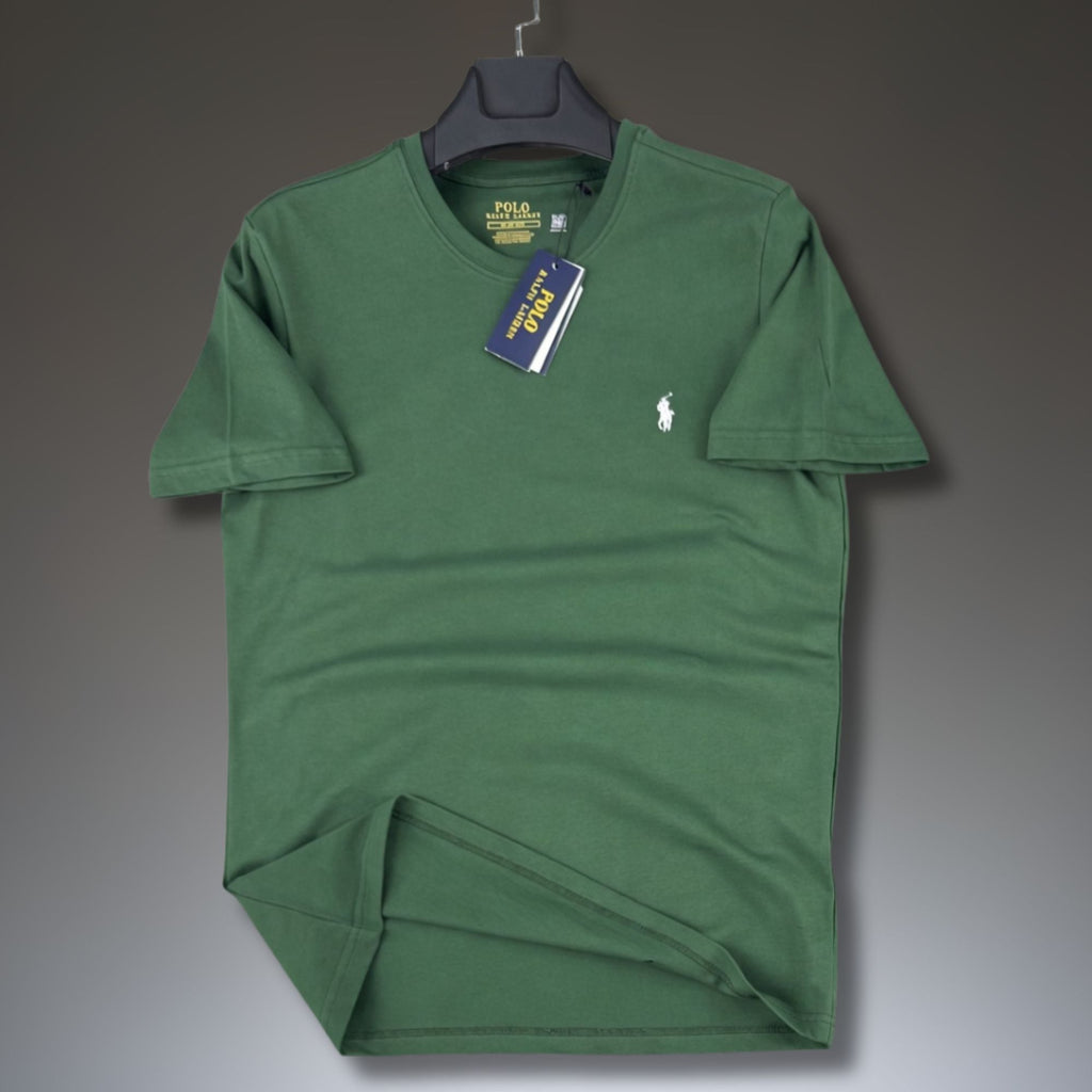 Pánske zelené tričko Ralph Lauren. Premium kvalita