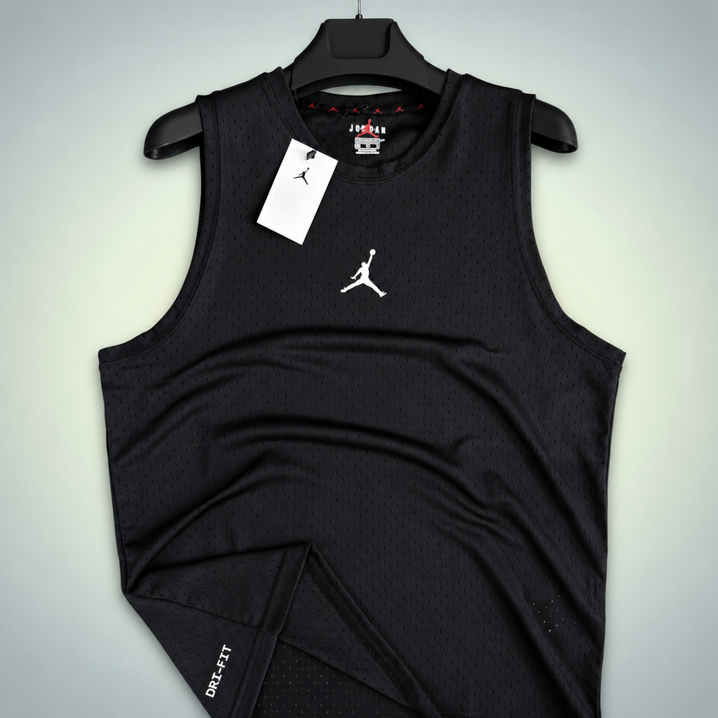 Air Jordan pánske tielko, čierna. Prémiová kvalita