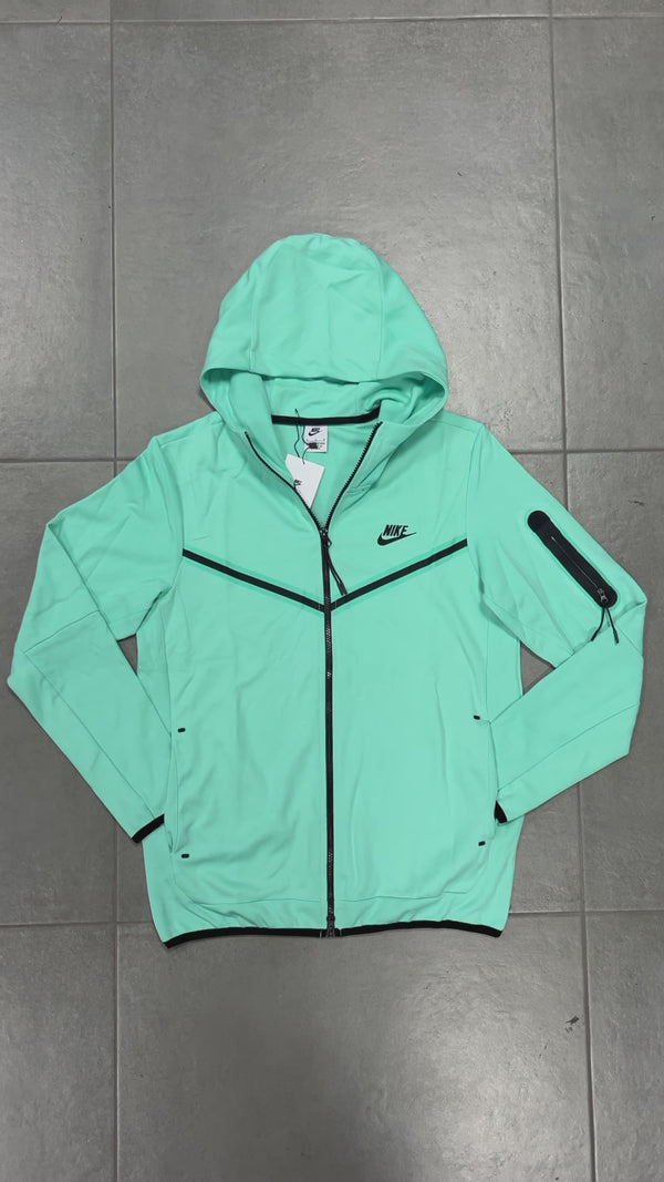 Pánska mikina Nike Tech Fleece, tyrkysová. Prémiová kvalita