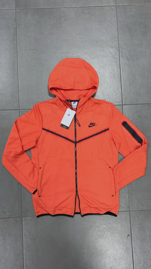 Pánska mikina Nike Tech Fleece, oranžová. Prémiová kvalita